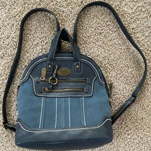 BOC faux leather backpack purse
